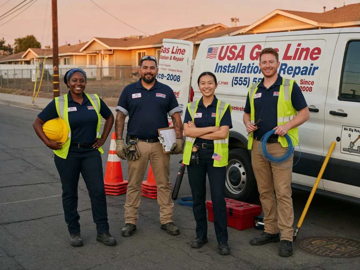 Gas Line Installation company in Liverpool, PA